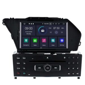 CarPlay 8core Mercedes C klasse 2011-2014 Android 12 Navigatie En Multimediasysteem 4GB RAM 64GB ROM